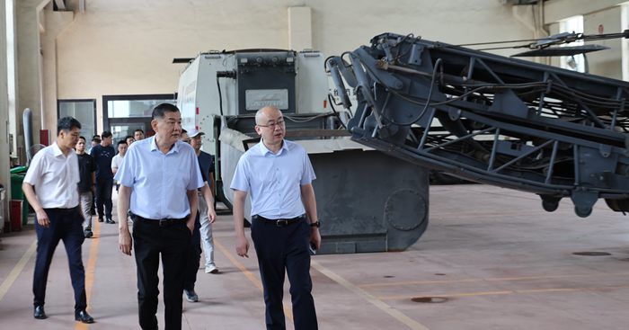 常州經開區建設局團隊到訪高遠路業集團